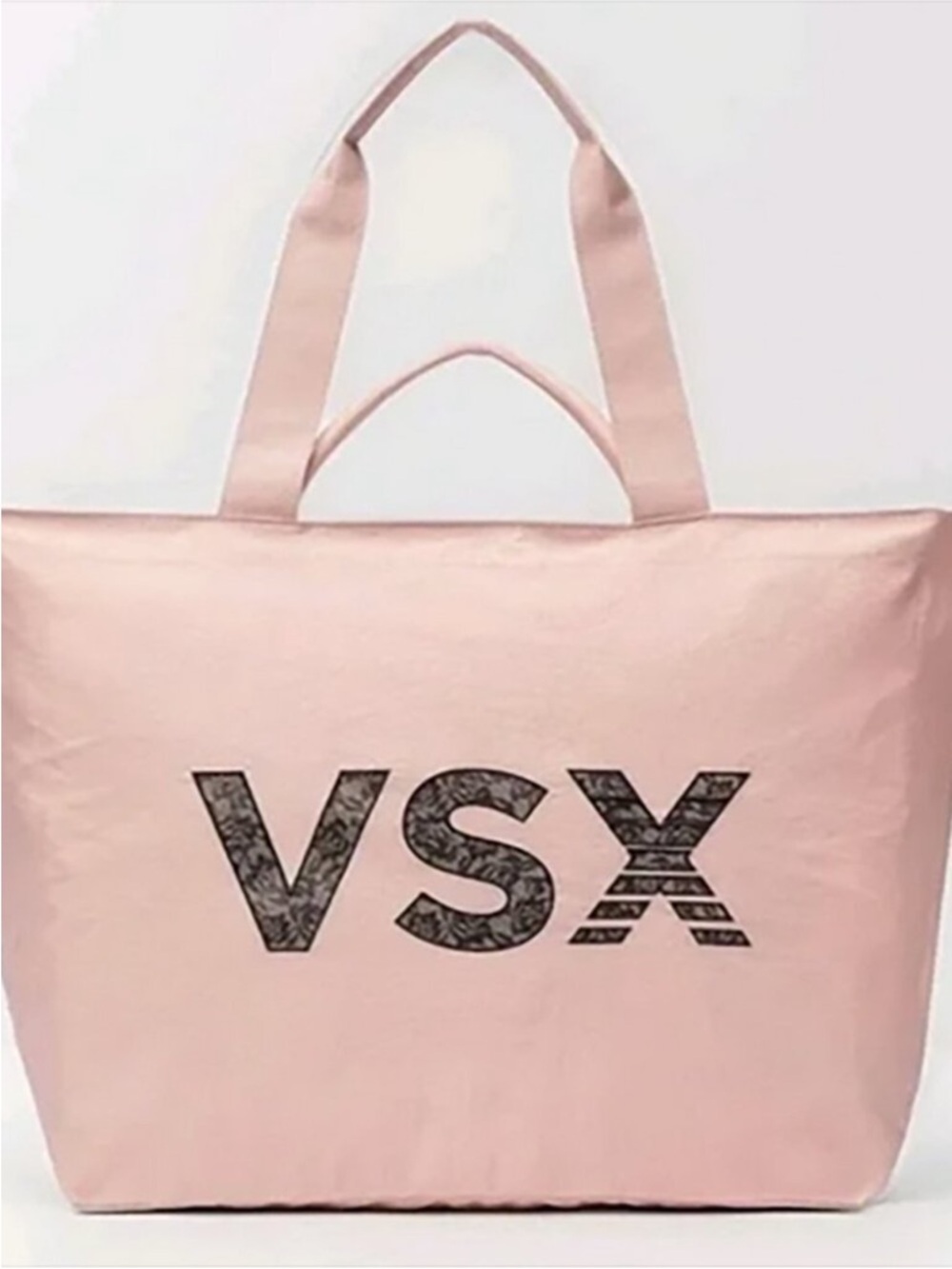 VSX Blush Pink Tote with Lace Logo